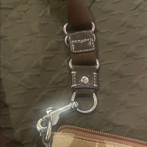 Coach Tan and Brown Crossbody Bag - Picture 9 of 11